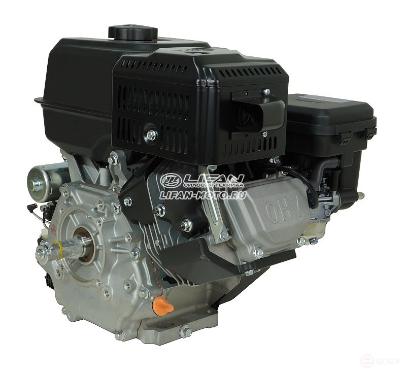 Lifan KP460E ECC engine, 25mm shaft, 18 Amp coil