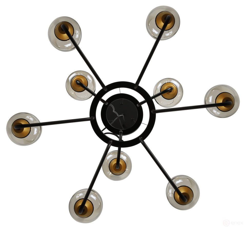 Люстра Rivoli Gera 4065-209 9 х E27 40 Вт дизайн