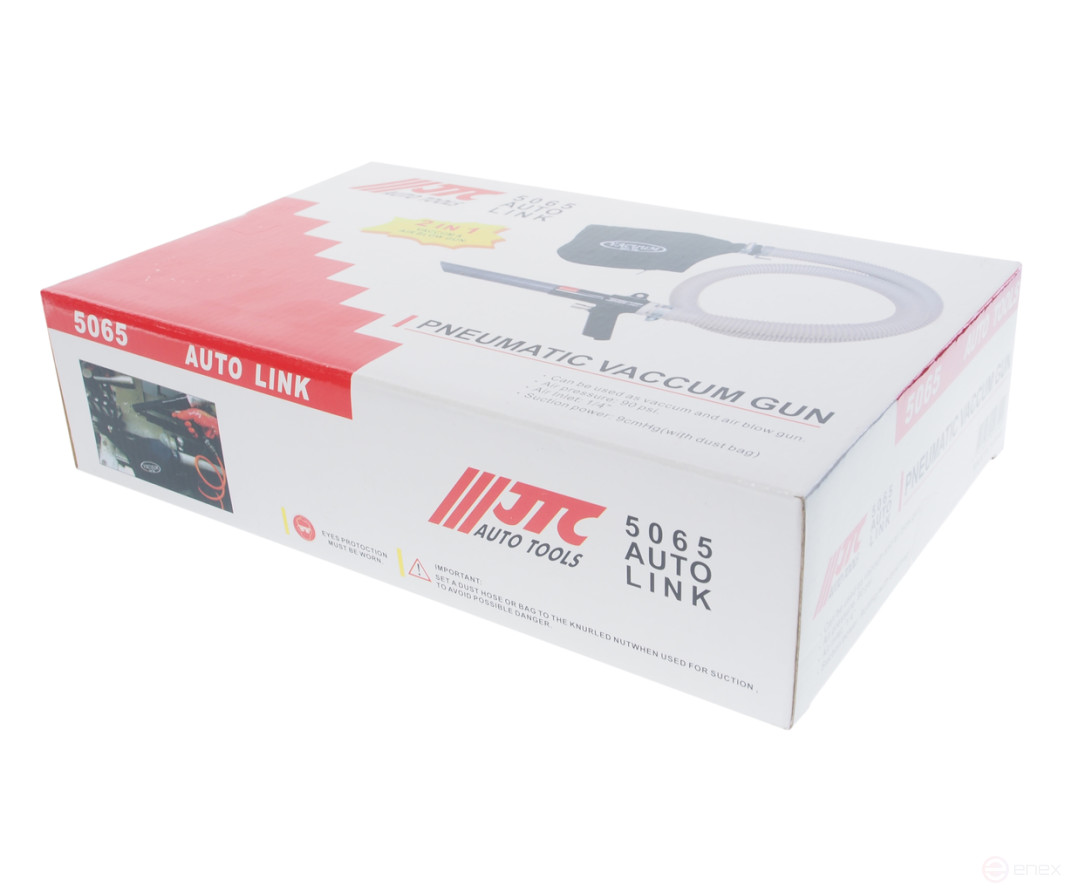 Пистолет-пылесос пневматический 1/4" 6кг/см3 JTC