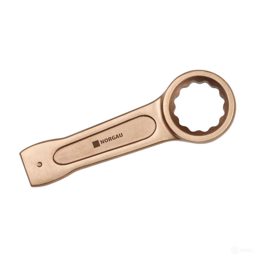 Ключ гаечный накидной ударный NORGAU Industrial искробезопасный 140 мм, N306-140NSB