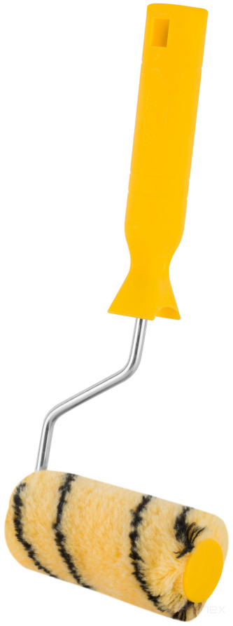 Валик полиакриловый бежевый с черной полосой "миди", диам. 30/51 мм; ворс 10,5 мм, 100 мм