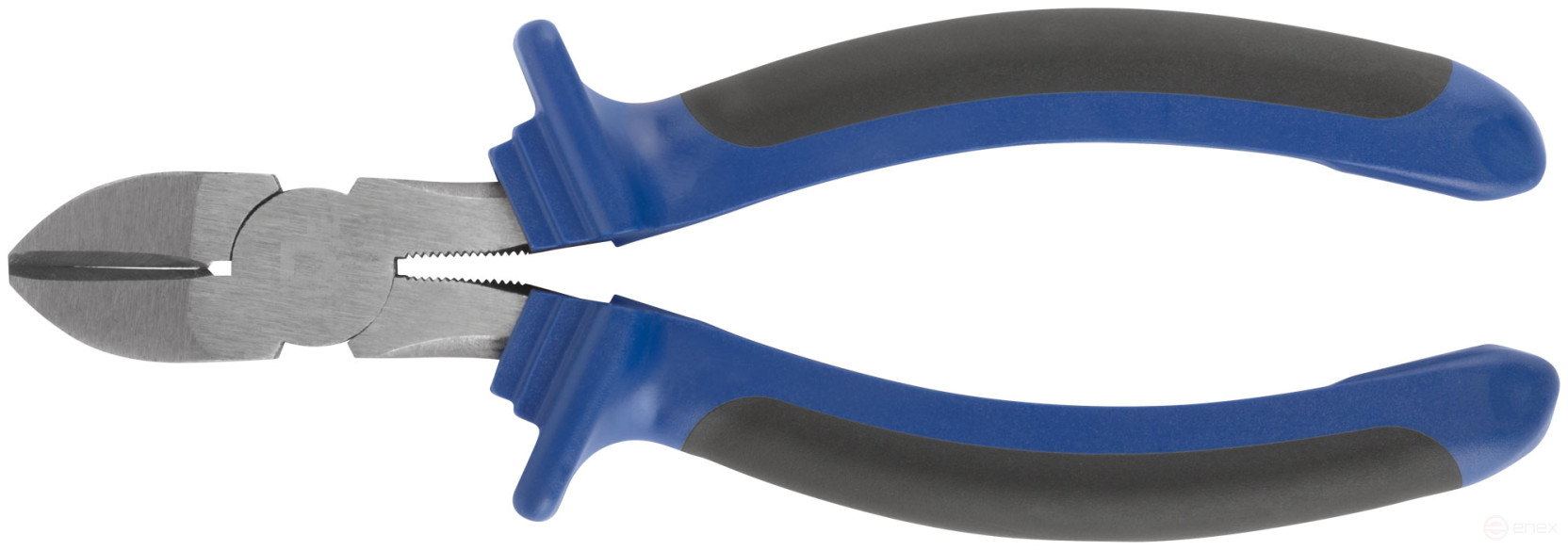 Side cutters "One" two-tone rubberized handles, polished steel 200 mm