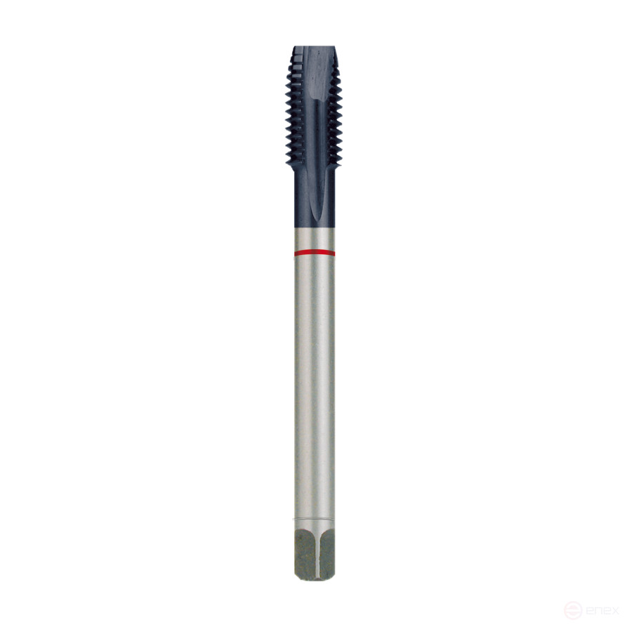 Метчик машинный HSSE-Co 5 шлифованный M 6x1 TiAlN для сквозных отверстий, 232061EF