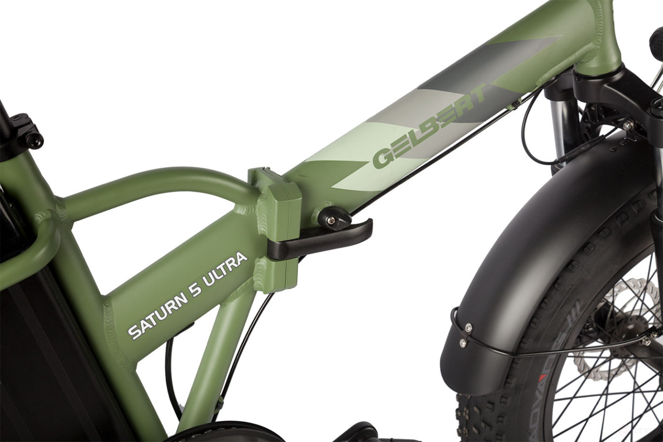 Gelbert Saturn 5 ULTRA electric bike, khaki
