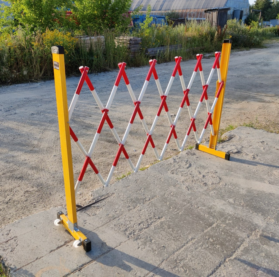 2OC-1.2x2.5 Dielectric fiberglass MALIEN Fencing shield (round section)