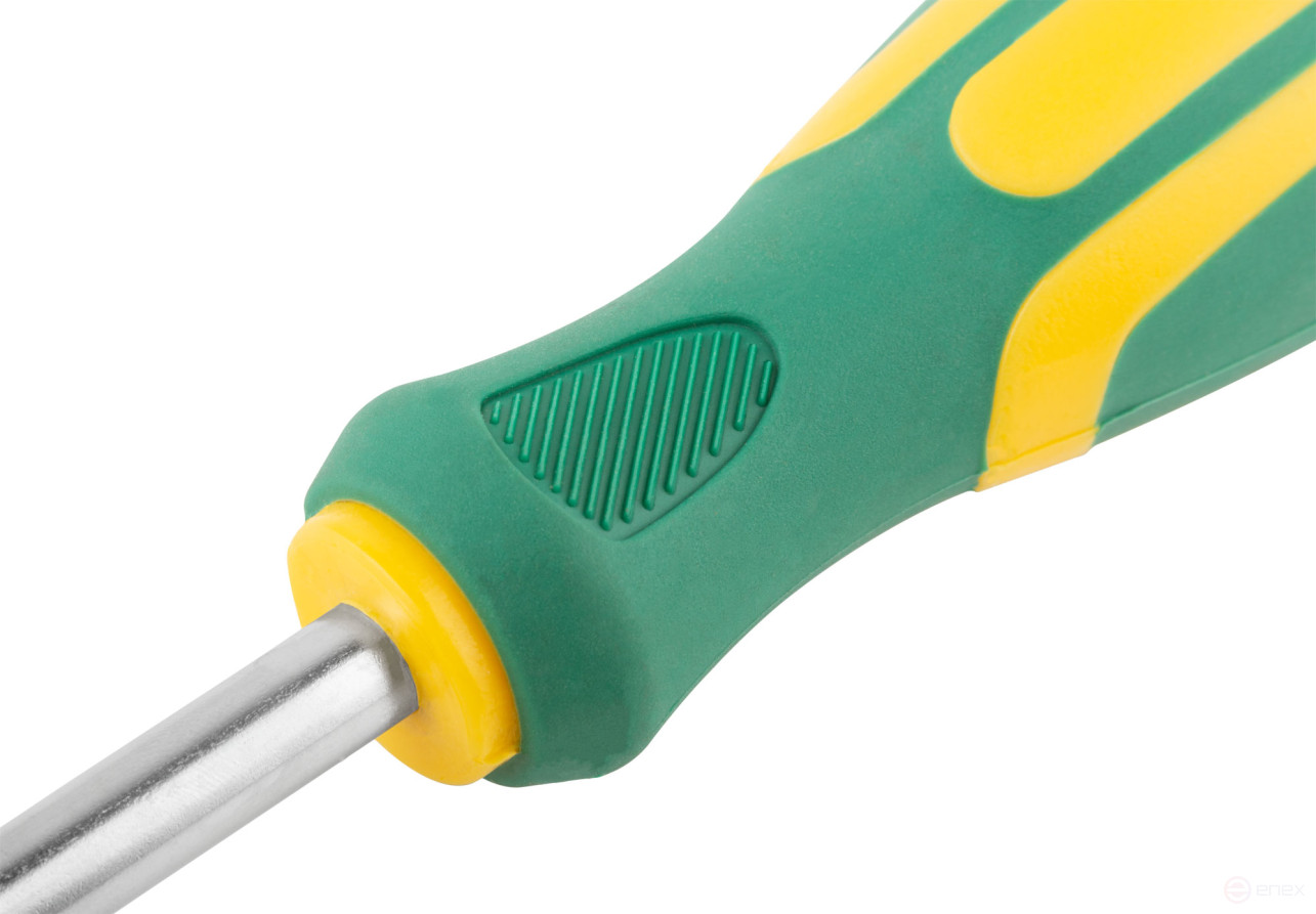 Screwdriver "Contour", CrV steel, rubberized handle 8x150 mm PH3
