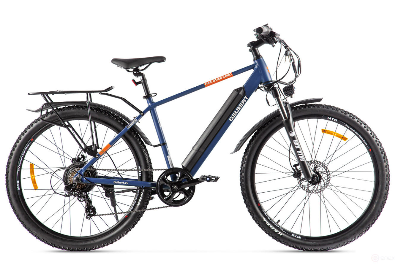 Gelbert Ran Star 2 PRO electric bike, blue