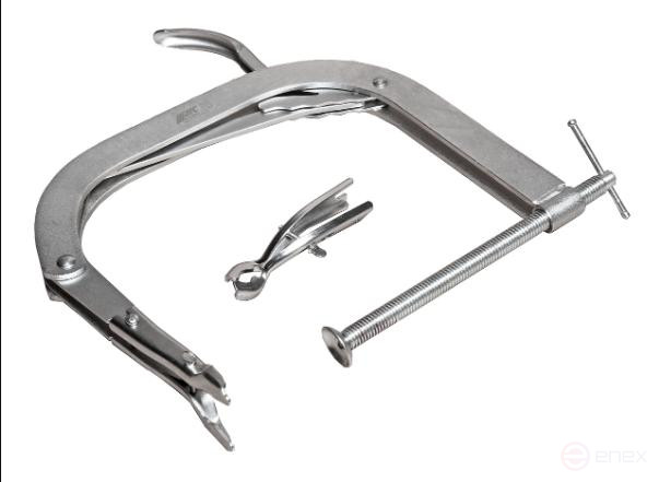 Valve decoupler reinforced with interchangeable grips (straight and curved) JTC