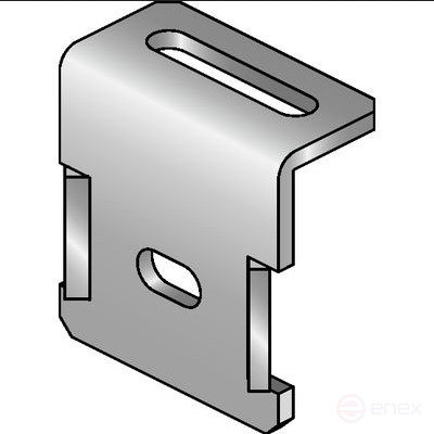 The connector is U-shaped. bolt MIC-UB120-M12 (10 pcs)
