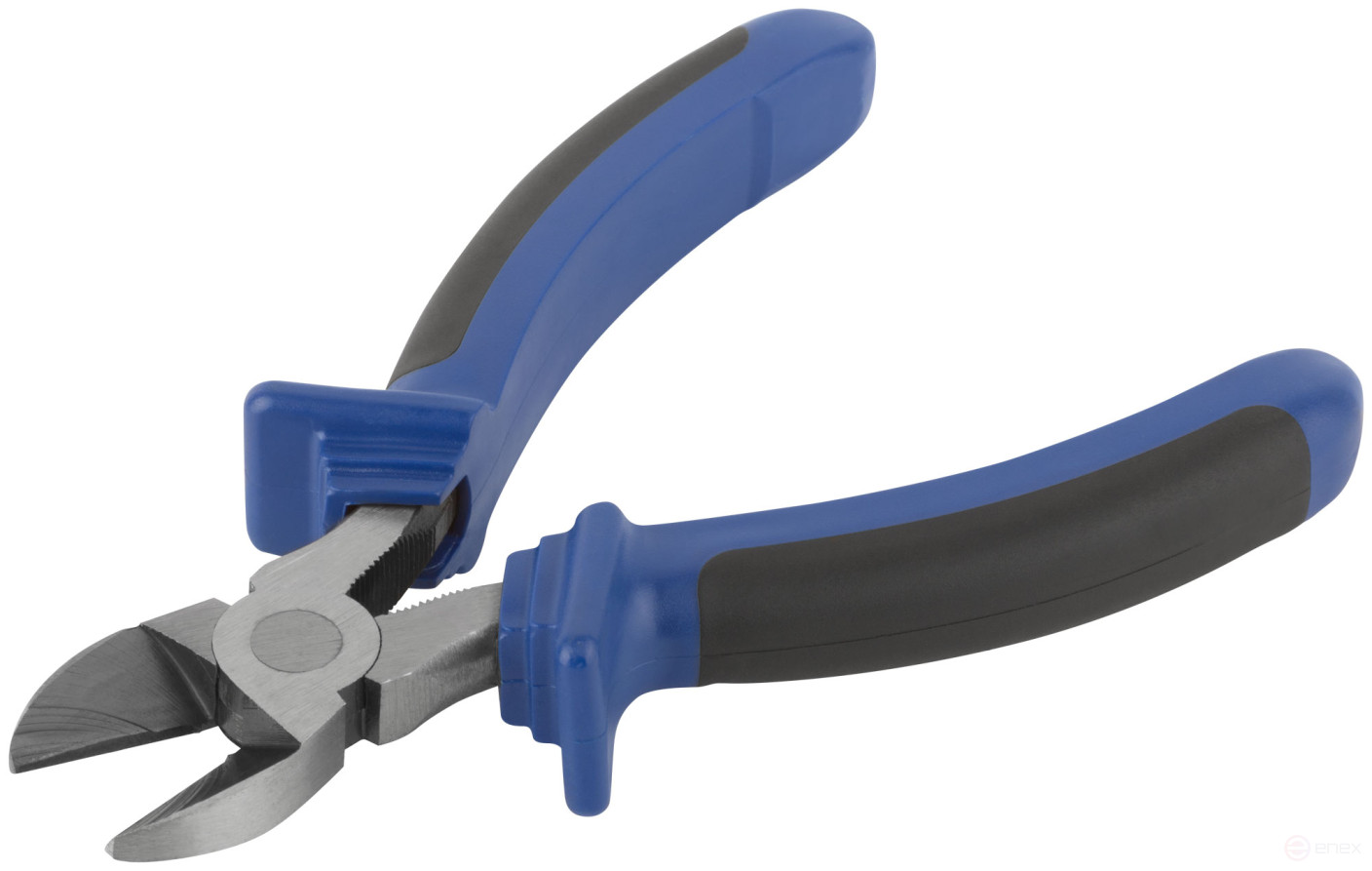 Side cutters "One" two-tone rubberized handles, 180 mm polished steel