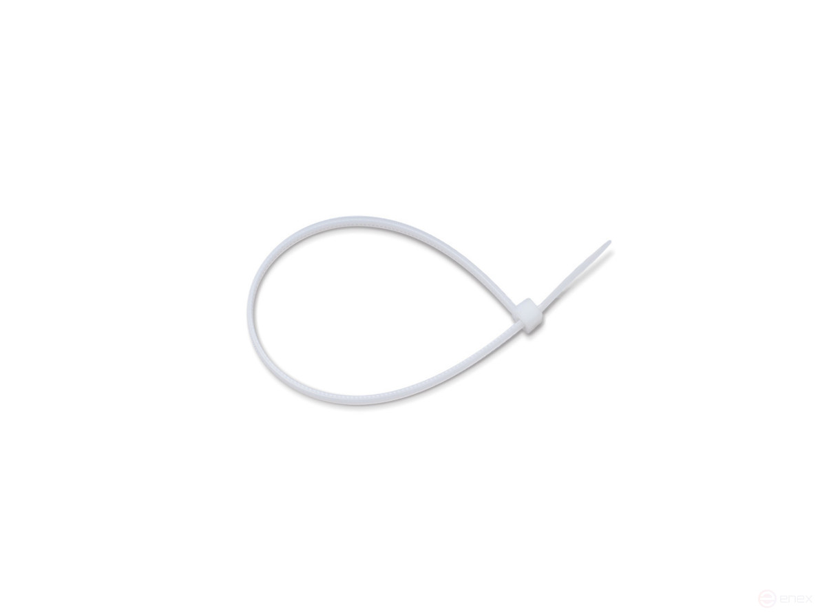 Стяжка нейлоновая, бел. 2*95 mm Ripo (упак. 50 шт.)