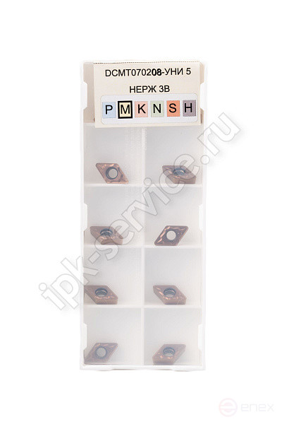 DCMT070208-GM VK1825 Пластина твердосплавная ИПК