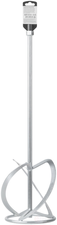 Миксер для тяжелых строительных смесей усиленный Профи, хвостовик М14, 160х590 мм, 04283