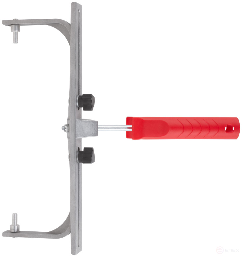 Roller handle 250-450 mm, aluminum Ø 8 mm, sliding