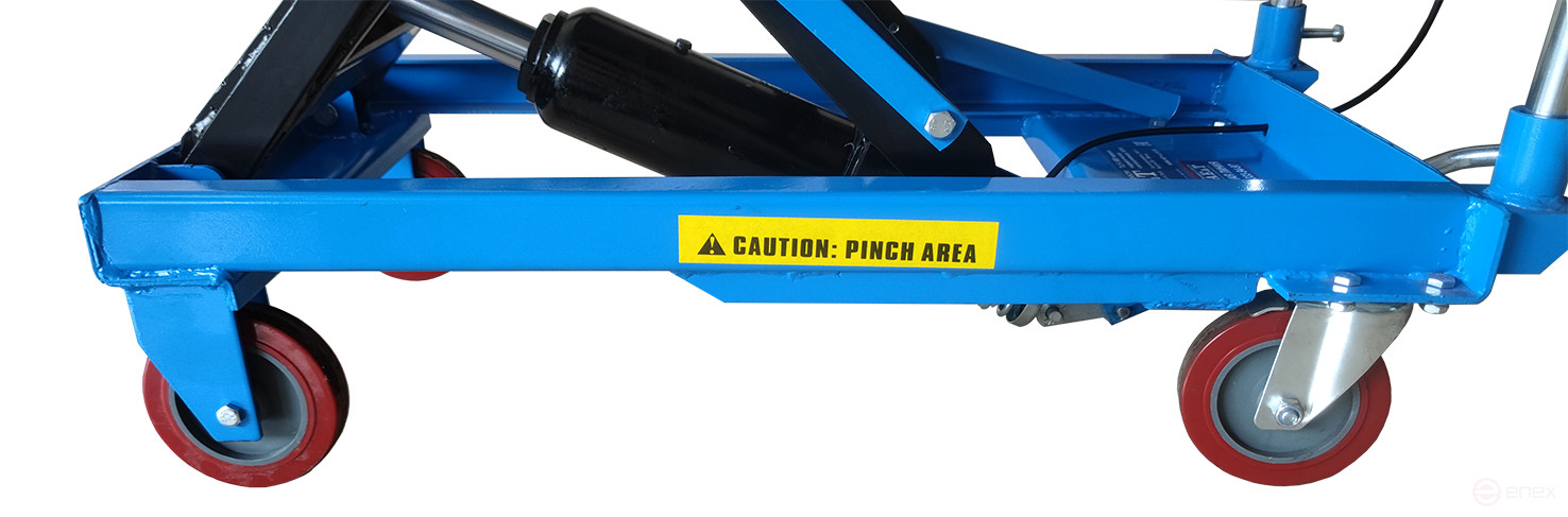 Hydraulic trolley (lifting table) TLF-100 AE&T 1000kg