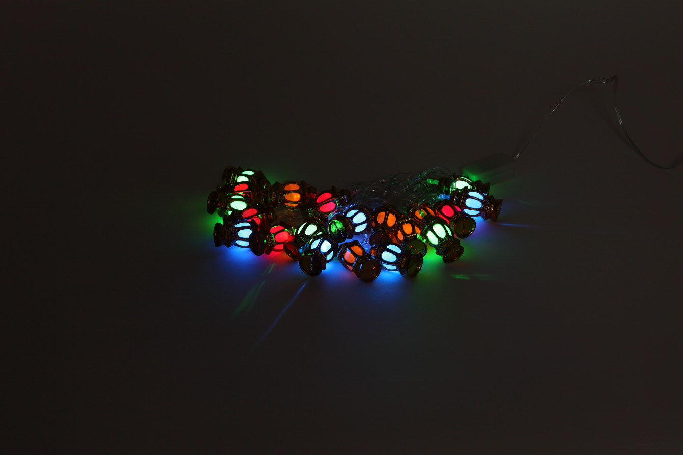 ENIN-3F ЭРА Гирлянда LED Нить Фонарики 3 м мультиколор, 220V, IP20