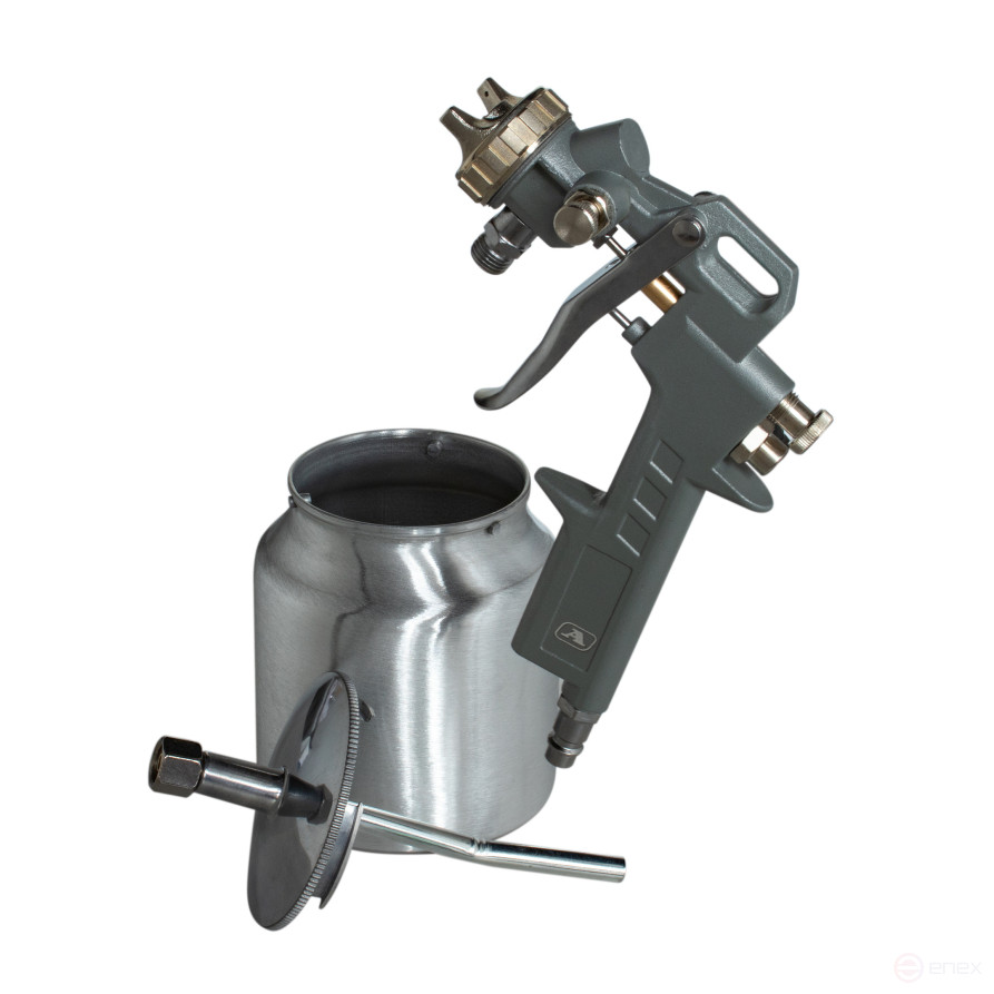 Spray gun 162 V (nozzle 1.5mm, 150-180l/min, 3-5bar, spot 160-220mm, 0.6L)