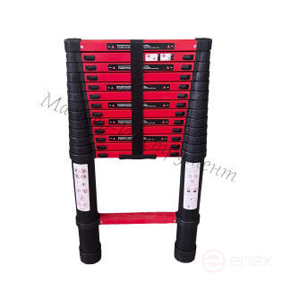 MI PROFI telescopic ladder 2.6m 9 steps
