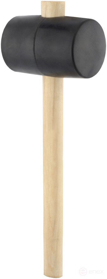 Киянка резиновая 1200гр. деревянная рукоятка BERIL