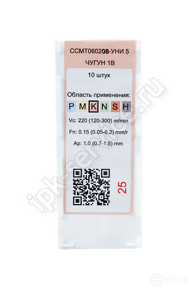 CCMT060208-GM VK3115 Пластина твердосплавная ИПК