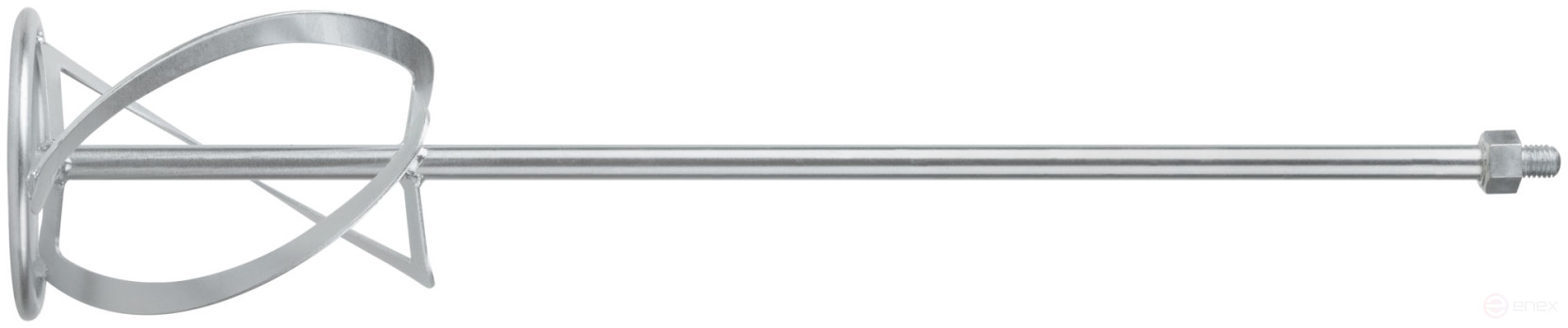 Миксер для легких строительных смесей усиленный Профи, хвостовик М14, 120х590 мм