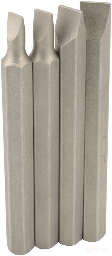 Набор насадок для ударной отвертки (шлиц5;6;8;9*80mm S2) "АвтоDело PRO" (40005)