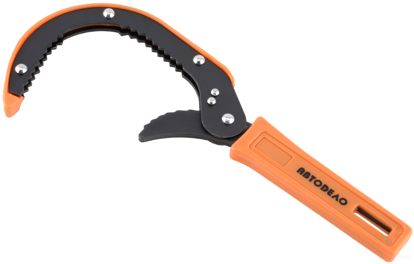 Ключ масляного фильтра (АвтоDело) (зажимной-серп D=65-110mm) 40504
