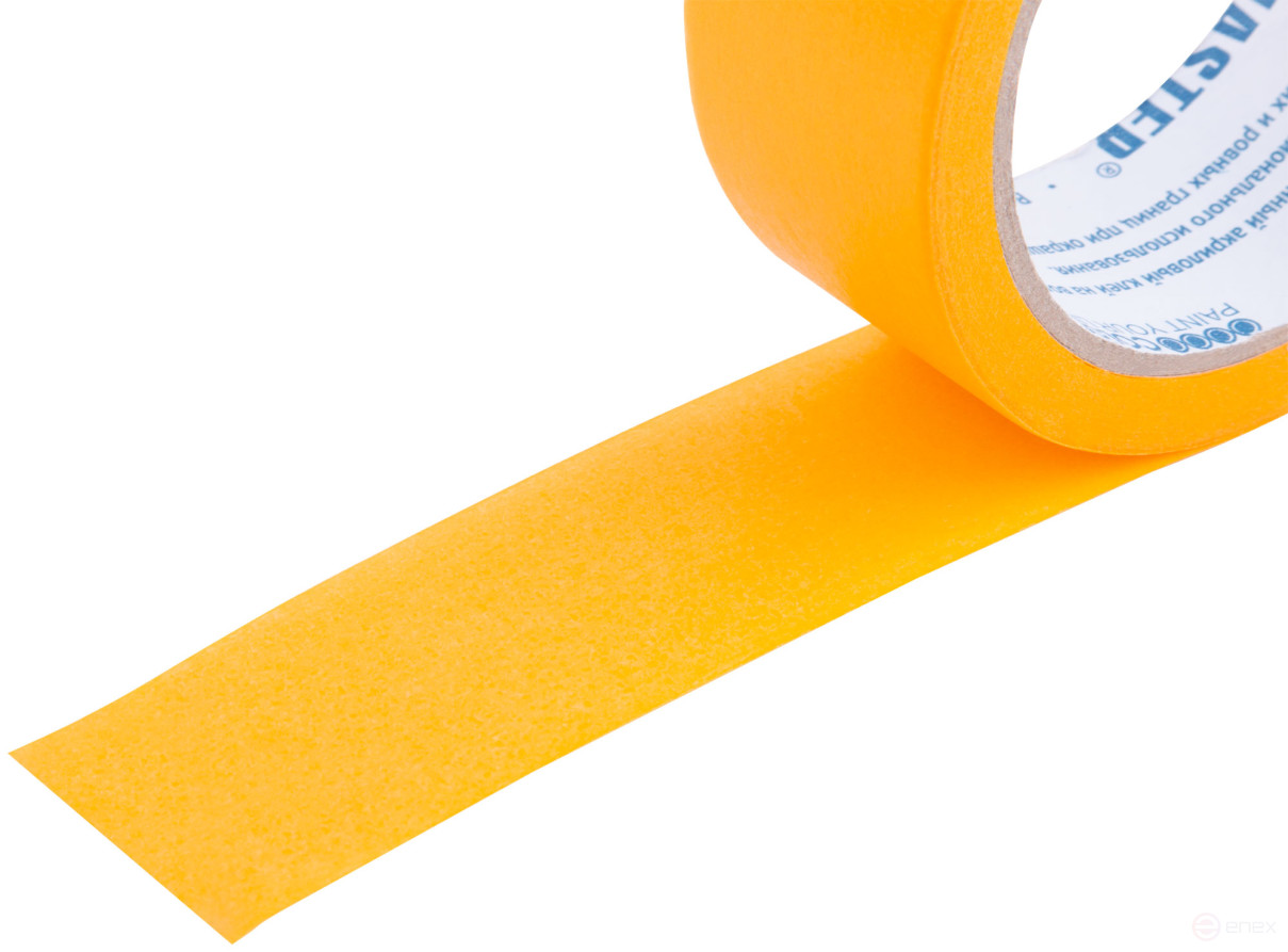 Лента малярная желтая, для внутренних работ, 36 мм x 25 м