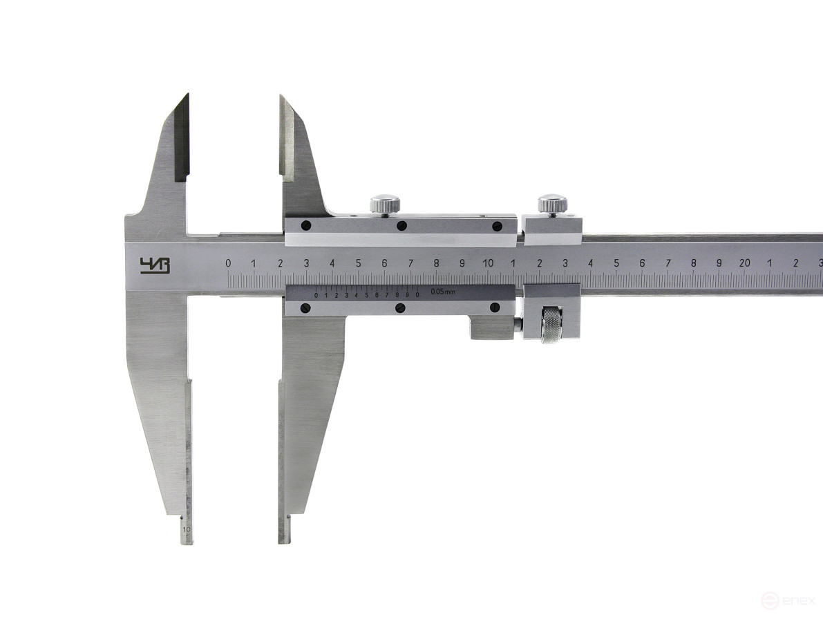 Vernier caliper SHT - 2 - 1000 0,1 with carbide sponge CHEESE