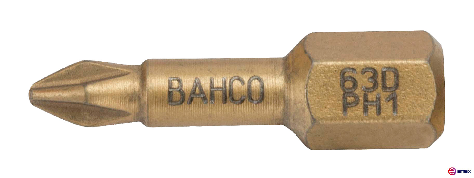 Биты под винты Phillips, 25 мм 63D/PH1