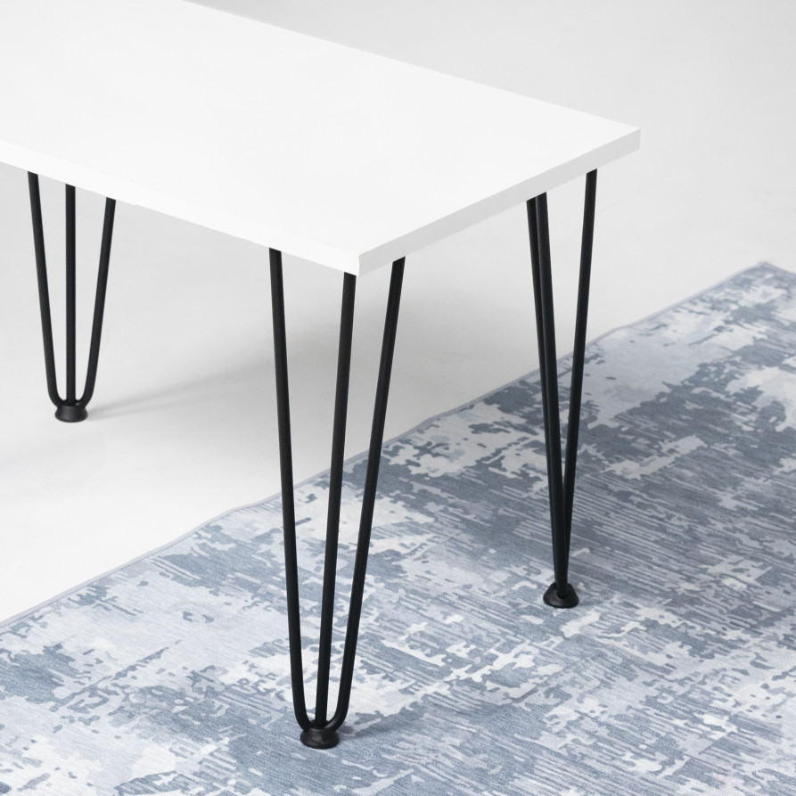 Опора меб. FLASH h410, черный AKS