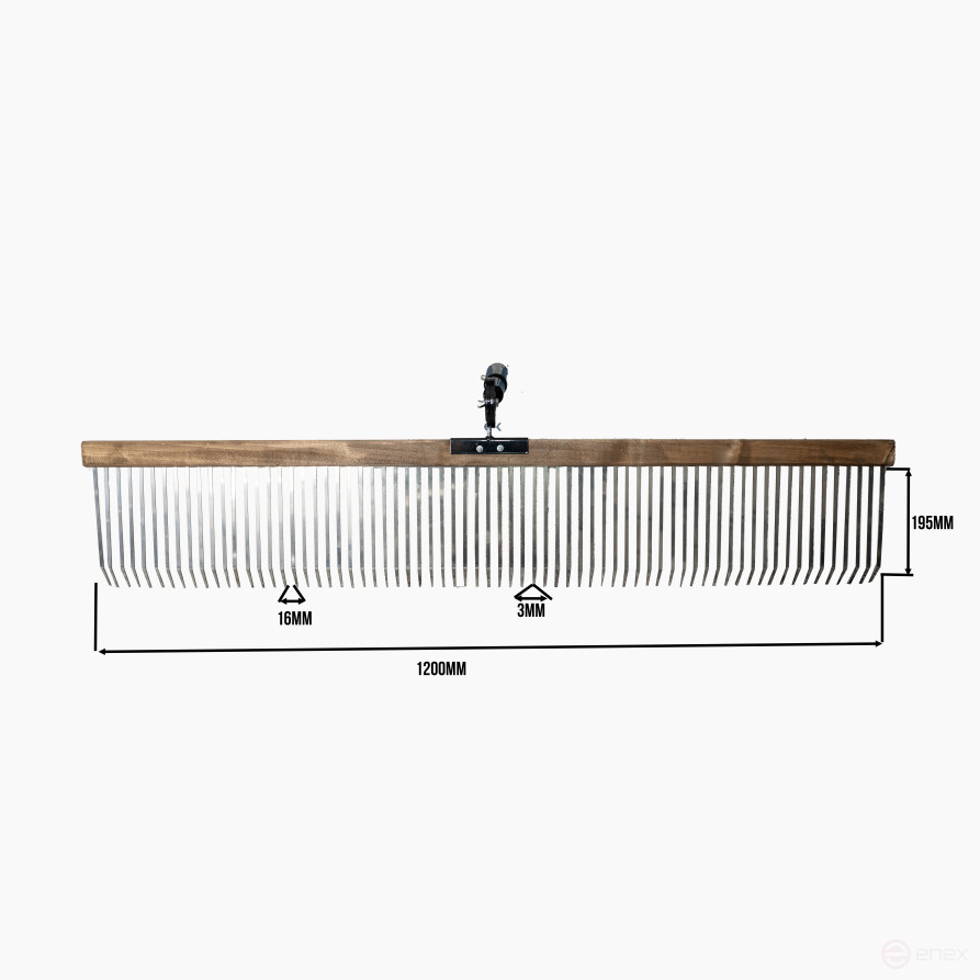 Гребенка под ручку для нанесения текстуры №4. Серия ПРОФИ