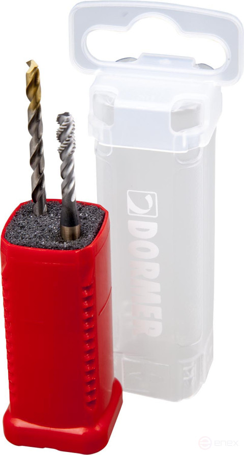 Набор сверл и метчиков под резьбу L001EX00M12XA002 , 2 предмета