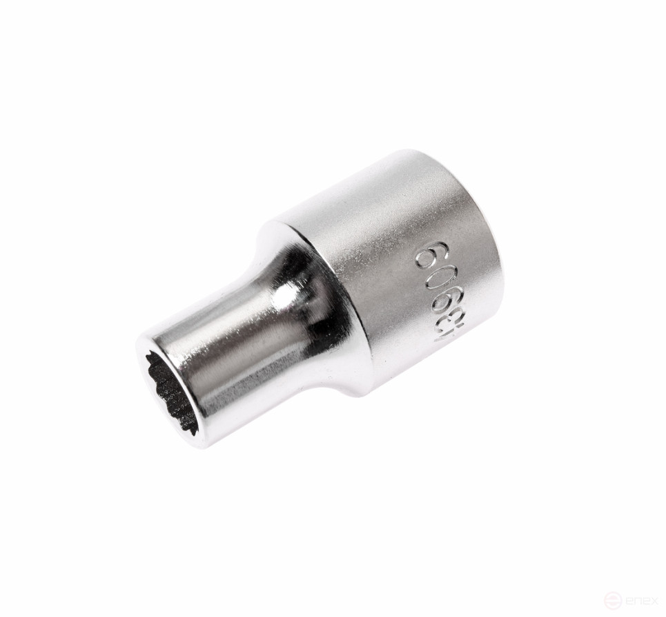 Головка торцевая 1/2" 09мм 12-ти гранная L=38мм JTC