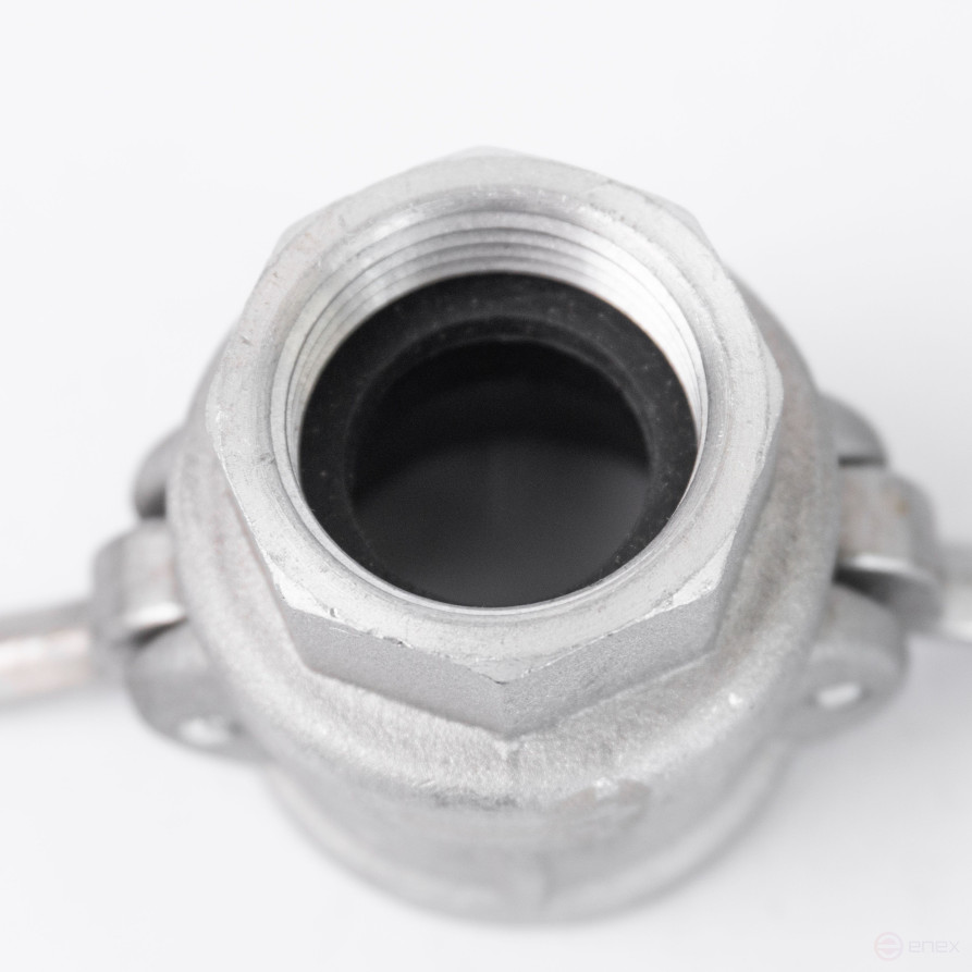 Camlock type D-075 3/4" (20 mm), aluminum, 1 piece