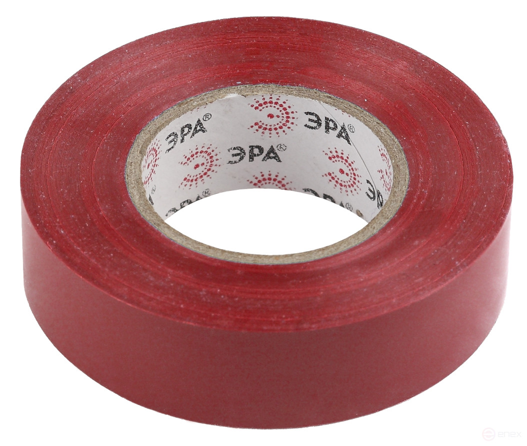 Изолента ЭРА ET1920RED ПВХ 19мм х 20м красная