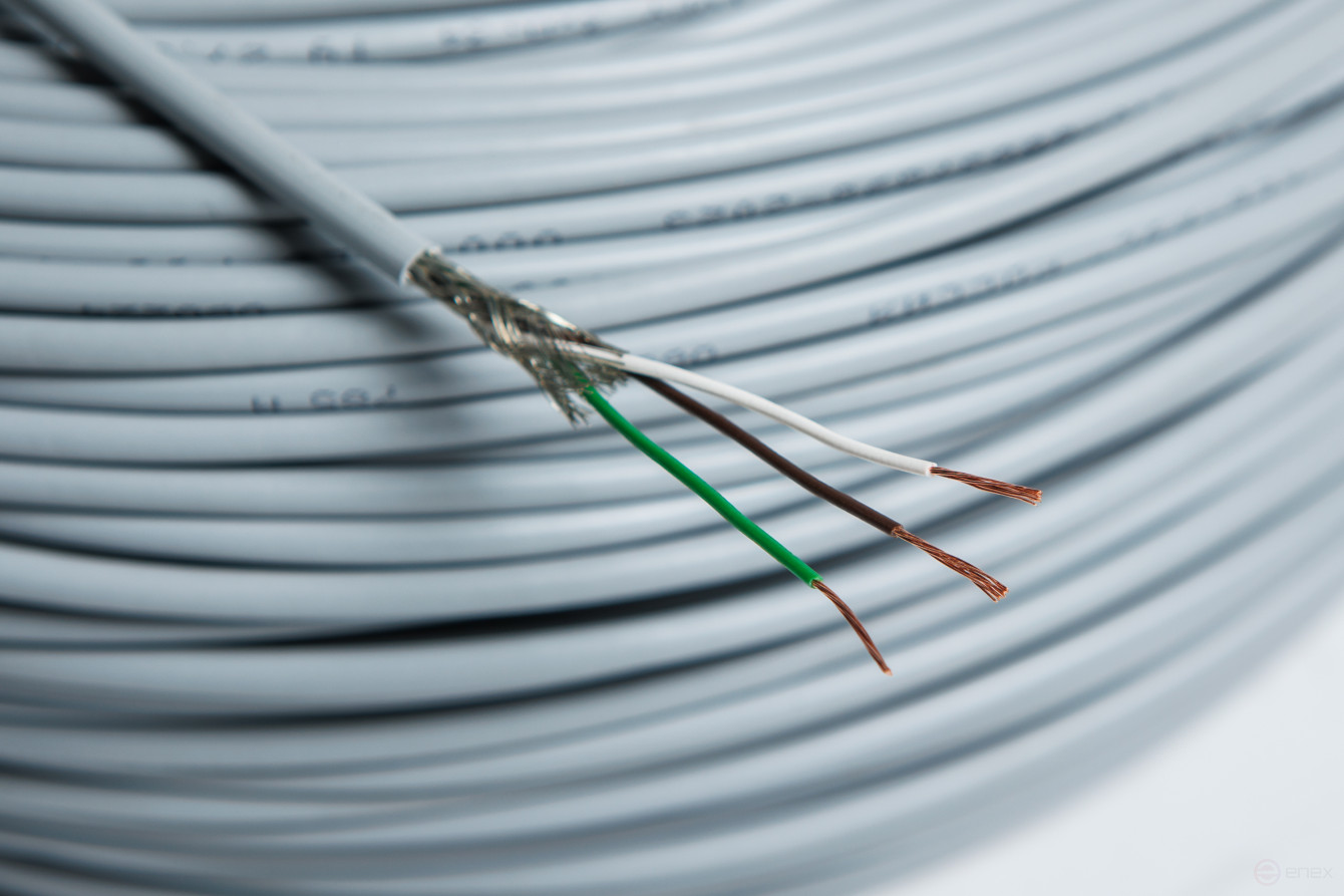 Кабель гибкий передачи данных, экранированный, маслостойкий LIYCY 3X0,34