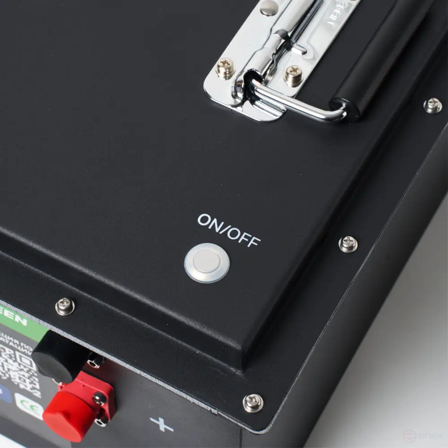 Lithium battery traction LITJET GREEN LiFePO4 36V 150Ah 5760Wh BT IP67 BMS 150A