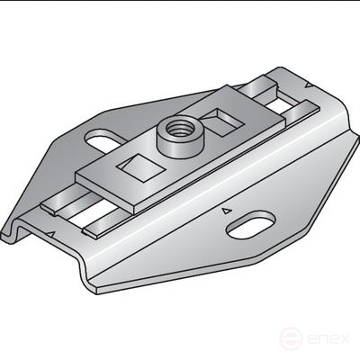 Sliding connector MSG-L 1,2 M8/M10