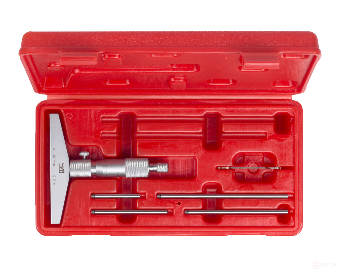 Глубиномер микрометр. ГМ - 100 0,01 ЧИЗ