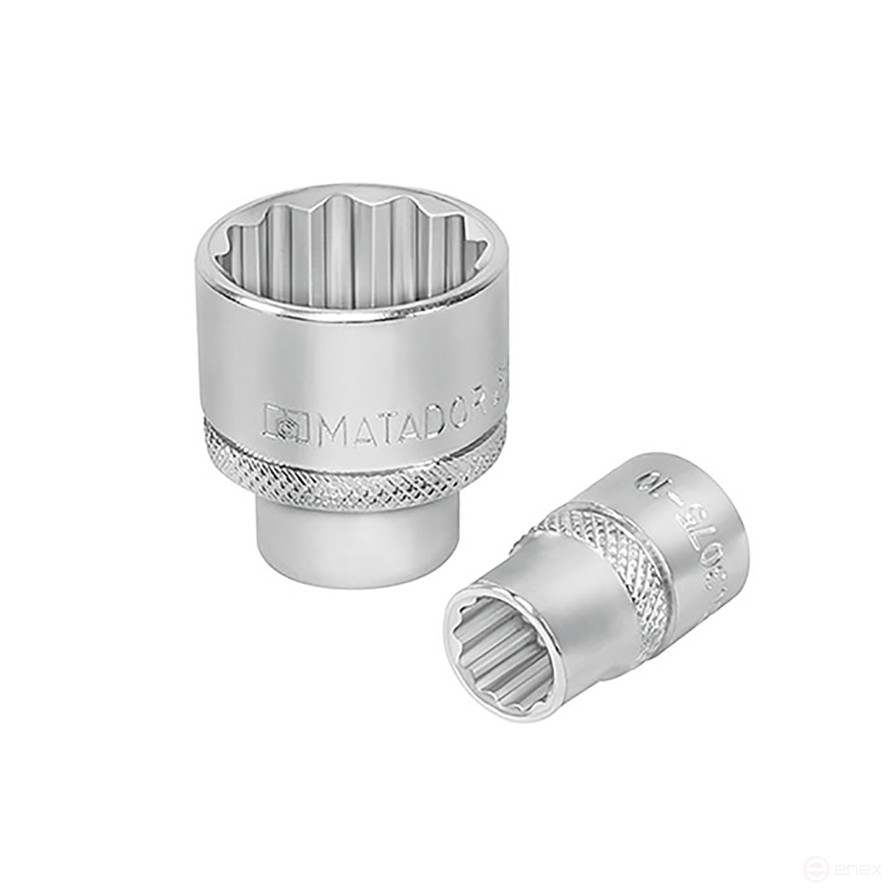 10 мм (3/8 ") Торцевая головка двенадцатигранная 5/8 "