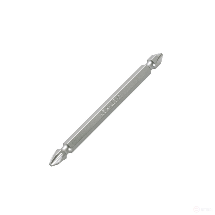 1/4" end insert (bits), Phillips, PH2, 100 mm, double-sided KING TONY 151002P