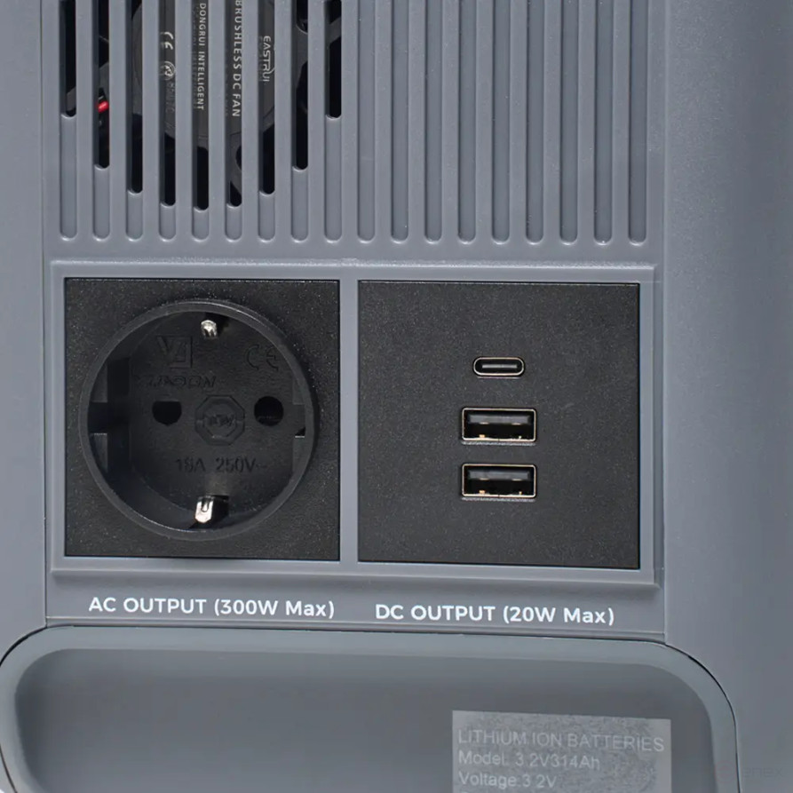 Портативная электростанция аккумуляторная ЛИТОМАКС 1005 Wh 300W