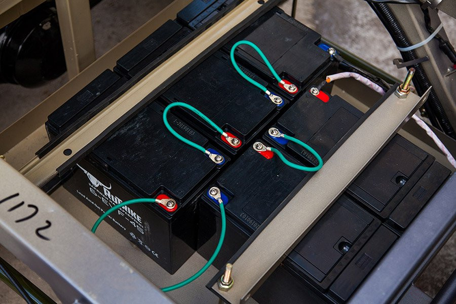 Грузовой электротрицикл Rutrike Антей-У 1500 60V1200W, темно-синий матовый