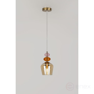 4114-201 Rivoli Corina Pendant Lamp 4114-201 1 x E27 40W Design