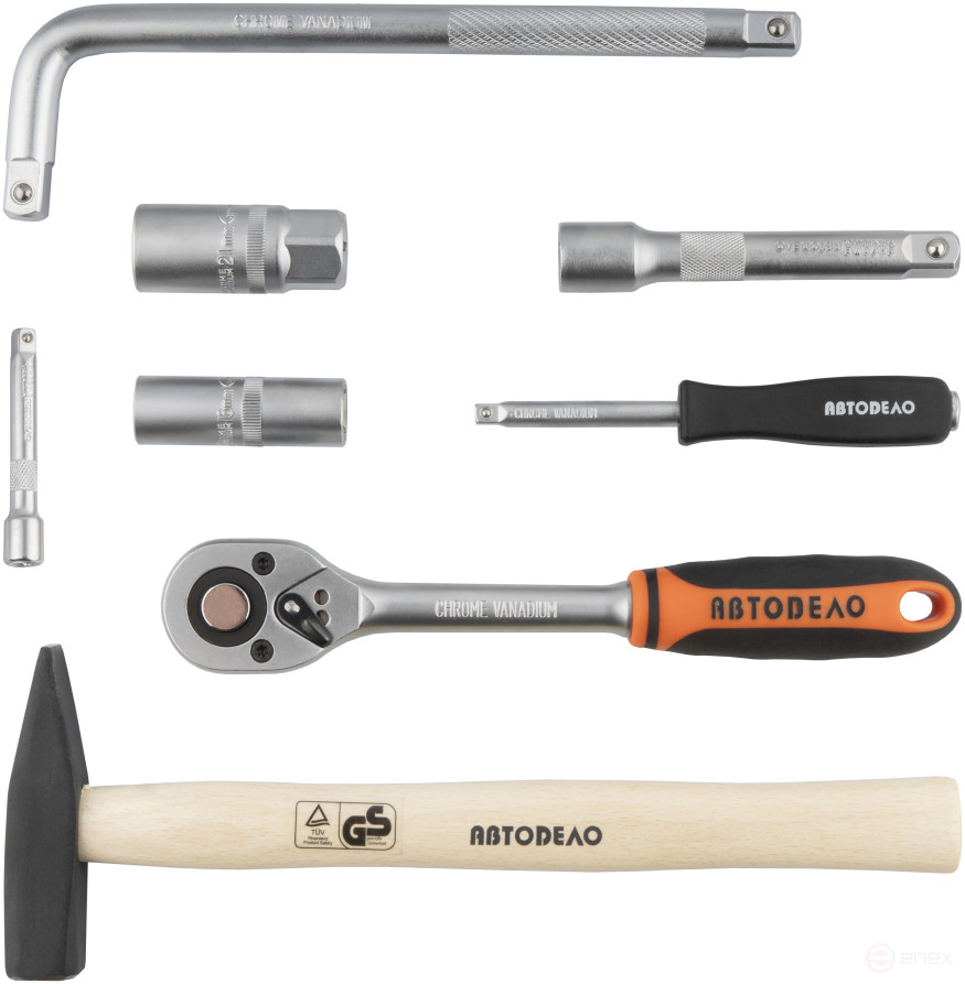 Tool Set 64pr. 1/2" DR 1/4"DR Avtodor (39860)