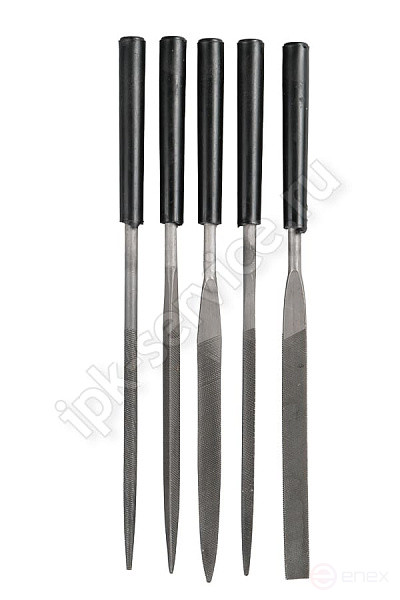 Набор надфилей 160 №00 (кр,полукр,плск,квдр,трхгр)