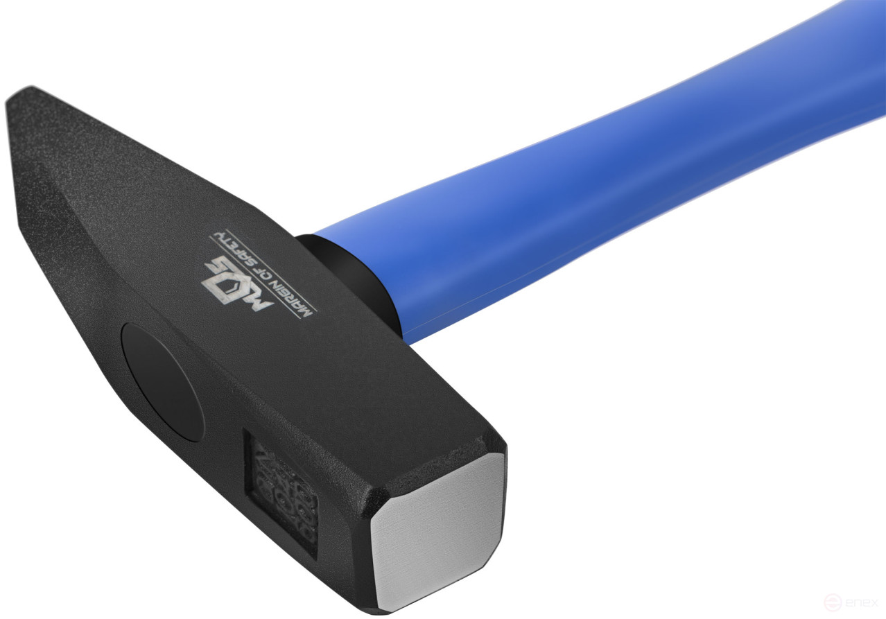 Hammer, fiberglass handle 600 gr.