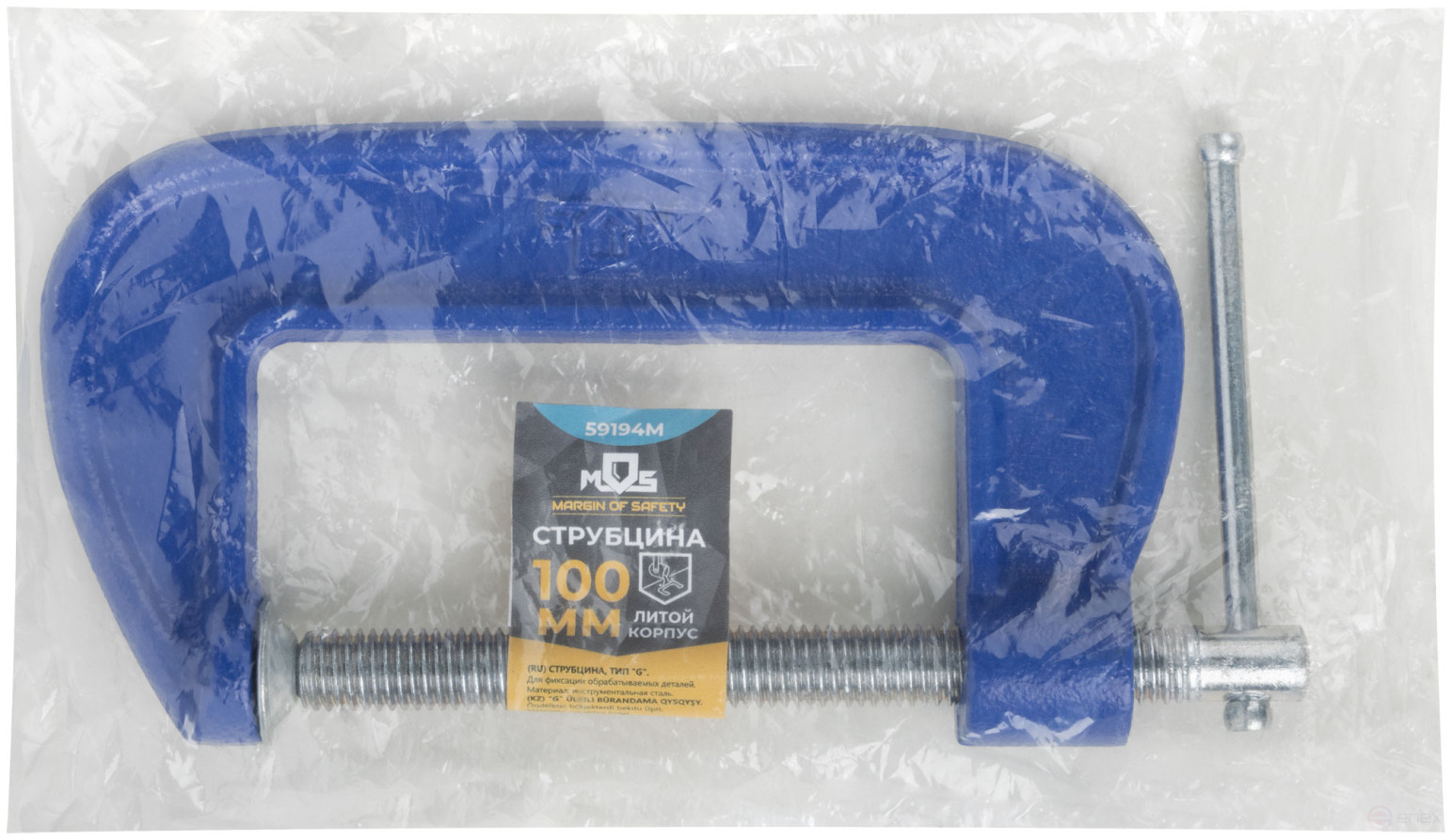 Струбцина тип "G" 100 мм
