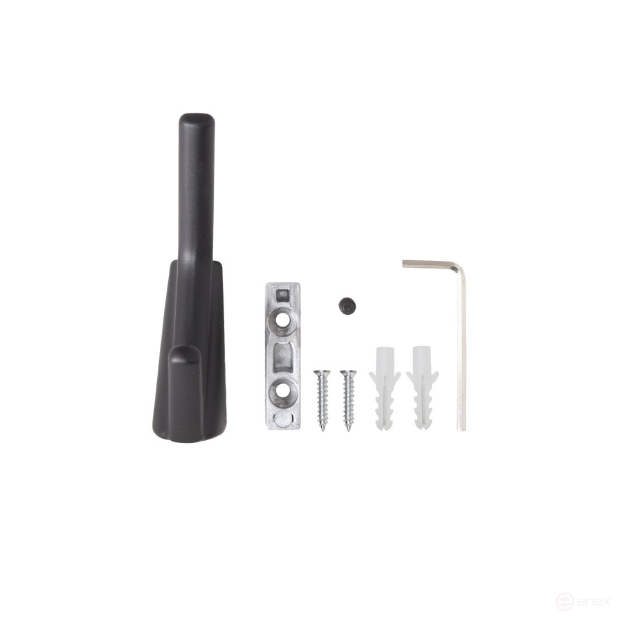 Hook meb. two-horn metal. SENT black matte AKS